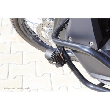 Uchwyt RS2 uniwersalny 20mm 22mm 27mm 28mm czarny