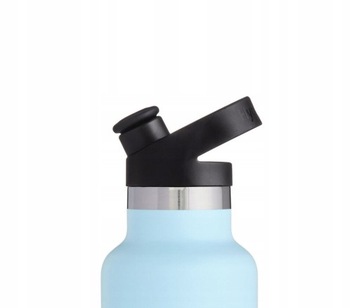 HYDRO FLASK STANDARD MOUTH INSULATED SPORTCAP BLACK
