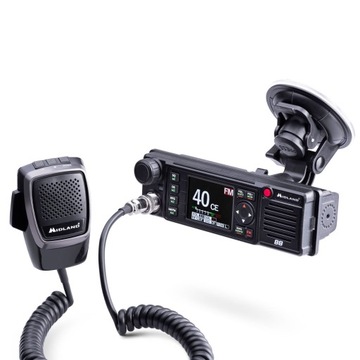 cb radio MIDLAND M88 M-88 AM/FM 12/24V DIN + WTYK