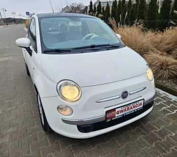 Fiat 500 II Hatchback 3d 1.2 69KM 2009 Fiat 500 1.2i Rata od400zł Panorama DachZadbany, zdjęcie 4