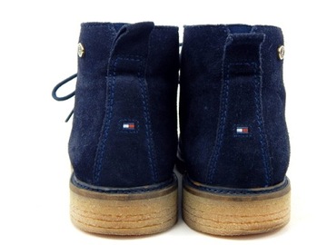 Buty ze skóry TOMMY HILFIGER r 40/25,7 cm