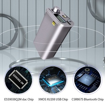 FX-AUDIO DAC-M1 Усилитель для наушников с декодированием Bluetooth CSR8675
