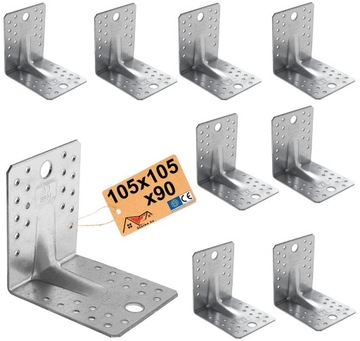 KĄTOWNIK ŁĄCZNIK CIESIELSKI 105x105x90 2,5mm 10szt