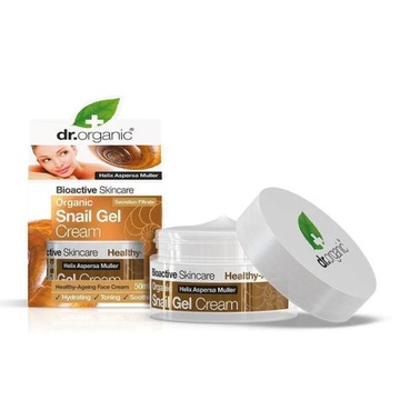 Dr.Organic [Snail Gel] Naprawczy krem do twarzy i