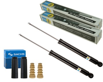 BILSTEIN 2X TLUMIČE + KRYTY I DORAZY VW SEAT AUDI SKODA