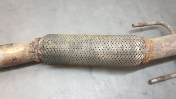 Rura tłumika wydechu plecionka Fiat Croma II 1.9