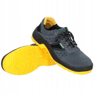 BUTY ROBOCZE PÓŁBUTY OCHRONNE SKÓRZANE SERVICE O1 FO SRC ROZMIAR 45 STALCO