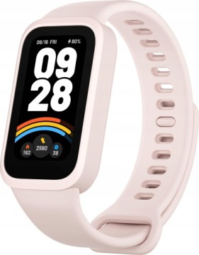SMARTBAND Xiaomi Mi Band 9 Active RÓŻOWY SpO2 5 ATM TFT Bluetooth 5.3