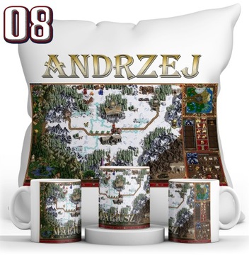HEROES SET 3 III КРУЖКА + ПОДУШКА + ИМЯ
