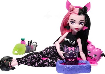 LALKA MONSTER HIGH PIDŻAMA PARTY Draculaura HKY66