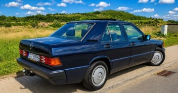 Mercedes 190 2.0 i 122KM 1992 Mercedes-Benz W201 (190) 2.0i Automat Szyberdach Airbag Bez Rdzy 2.0 122KM, zdjęcie 3