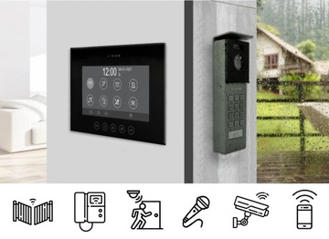 Wideodomofon PREMIUM VIDOS X M11B-X + S12D APKA Android IOS FURTKA BRAMA