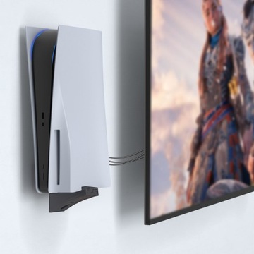 Wieszak ścienny Konsoli PlayStation 5 PS5 DIGITAL Solidny UCHWYT na ścianę