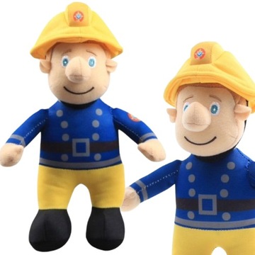 STRAŻAK SAM maskotka pluszowa fireman straż 24 cm