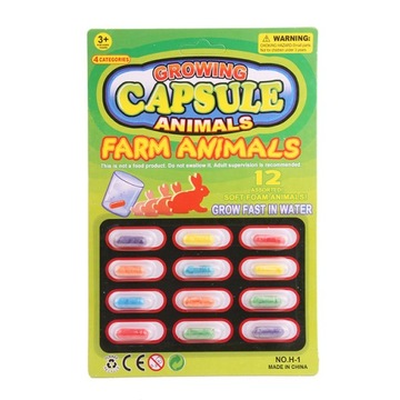 Волшебные капсулы FARMA, растущие в воде, 12 шт.