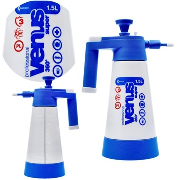 Opryskiwacz do mycia czyszczenia ciśnieniowy Venus Super 360 Cleaning 1.5l