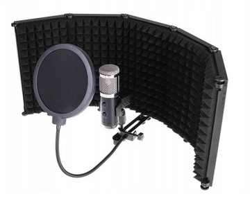 Акустическая кабина из АБС-пластика, студийный экран SOUND SHIELD