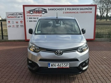 Toyota Proace City Furgon Brygadowy 1.5 D-4D 100KM 2021 Toyota ProAce City LONG 1.5 D-4D Salon Polska 31.000 km Finansowanie FV 23%, zdjęcie 10
