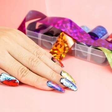 Переводная пленка для нейл-арта 10 смx4 см - Цветы