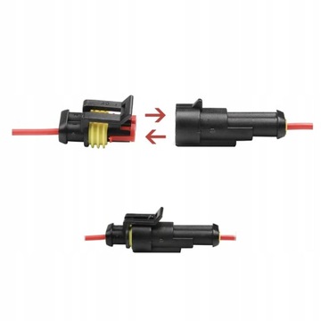 KOSTKA WTYKI ZŁĄCZA HERMETYCZNE DUŻY ZESTAW 708EL