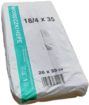 WORECZKI FOLIOWE ŚNIADANIOWE 26x35 / 18x35