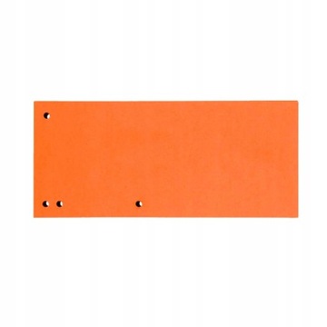 Przekładka czysta 1/3 A4 Protos pomarańczowa 50k