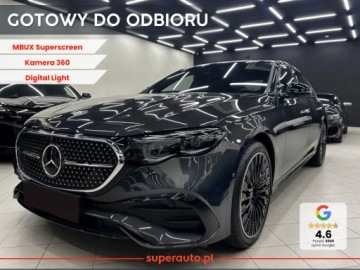 Mercedes Klasa E W214 Sedan 2.0 220d 197KM 2025 E Klasa 220 d 4-Matic AMG 2.0 197KM 2025