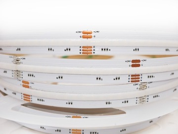 1m TAŚMA PASEK LED COB 896 chips analogowa RGBW+WW 16W 24V