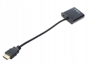 Адаптер Mini HDMI-VGA + АУДИО + кабель