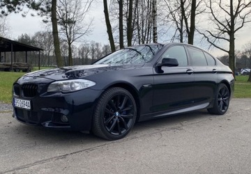 BMW Seria 5 F10-F11 Limuzyna Facelifting 535d 313KM 2013 BMW Seria 5 Bezwypadkowa, 313 koni, Sportsitze...