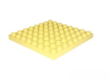LEGO Duplo Płytka j. żółta 51262 8x8 Bright Light Yellow