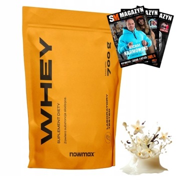 nowmax BIAŁKO WPC 700g WHEY PROTEIN KOMPLEKS BIAŁKOWY CONCENTRATE MIX
