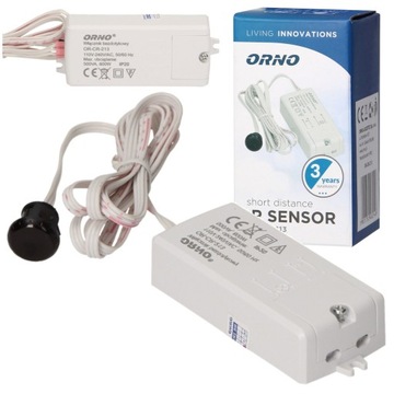 Włącznik Zbliżeniowy Bezdotykowy Czujnik Ruchu LED Zewnętrzny Sensor Czujka