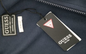 Guess M0YQ28K9UV0 bluza męska granatowa logo M