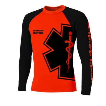 BLUZA TERMOAKTYWNA KOSZULKA RATOWNICTWO MEDYCZNE