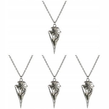 4x Collarbone Necklaces Norse Rune Necklace
