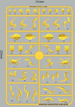 Сборщики - Alien Bugs - 30 шт.