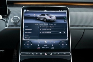 Mercedes Klasa S W223/V223 2024 Mercedes-Benz Klasa S AMG S 63 E Performance Long Salon Polska Autotrade, zdjęcie 35