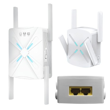 Wzmacniacz Wi-Fi Repeater 2,4 G 5G 1200Mbps 4 anteny