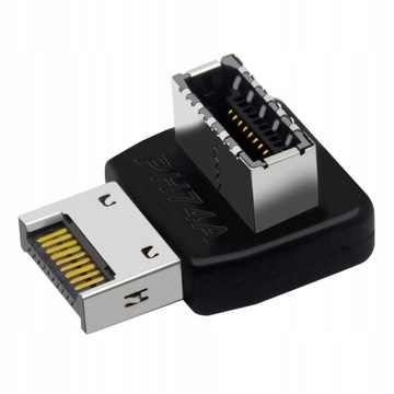 Przedni Adapter wewnętrzny USB typu C z obudową US