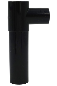 Коллектор для сбора дождевой воды из желоба 100мм АНТРАЦИТ для желоба на желоб