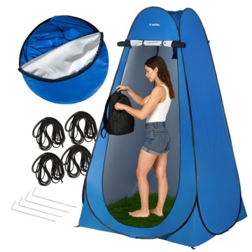 NAMIOT TOALETA PRYSZNIC PRZEBIERALNIA PRZENOŚNA KEMPINGOWA OUTTEC