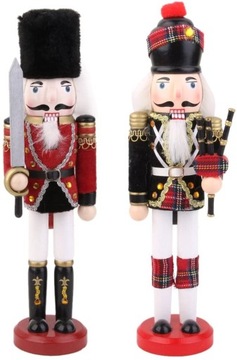 DZIADEK DO ORZECHÓW DREWNIANY ŻOŁNIERZYK 30 cm DEKORACJA ŚWIĘTA