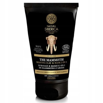 NATURA SIBERICA MEN PIANKA MASKA DO GOLENIA 150ml