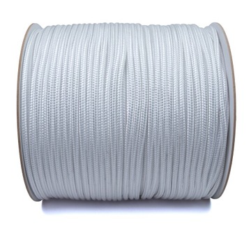 LINA POLIPROPYLENOWA BIAŁA Linka Pleciona Mocna 10mm 30M