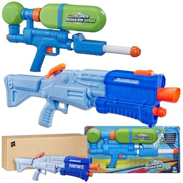 НАБОР NERF SOAKER 2x ВОДЯНОЙ ПИСТОЛЕТ TS-R +XP100