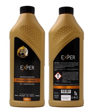 Средство для удаления накипи EXPER для всех кофемашин, емкость 1 литр.