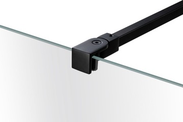 Stabilizator Kabiny Prysznicowej CZARNY MAT 100cm Regulowany