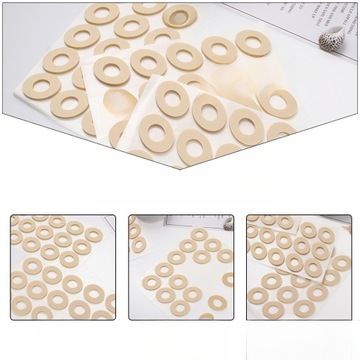 NAKLEJKI Z KUKURYDZY LATEKSOWEJ, PODUSZKI Z PIANKI