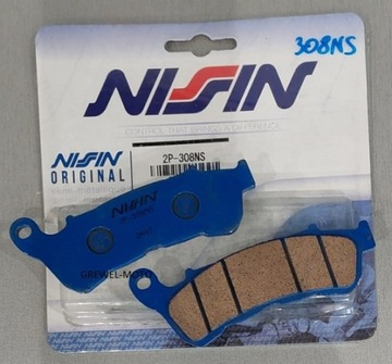 NISSIN 2P308NS klocki hamulcowe CBF VFR 800 XL